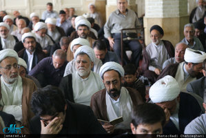 مراسم تشییع حجت الاسلام و المسلمین دکتر احمد احمدی در قم 