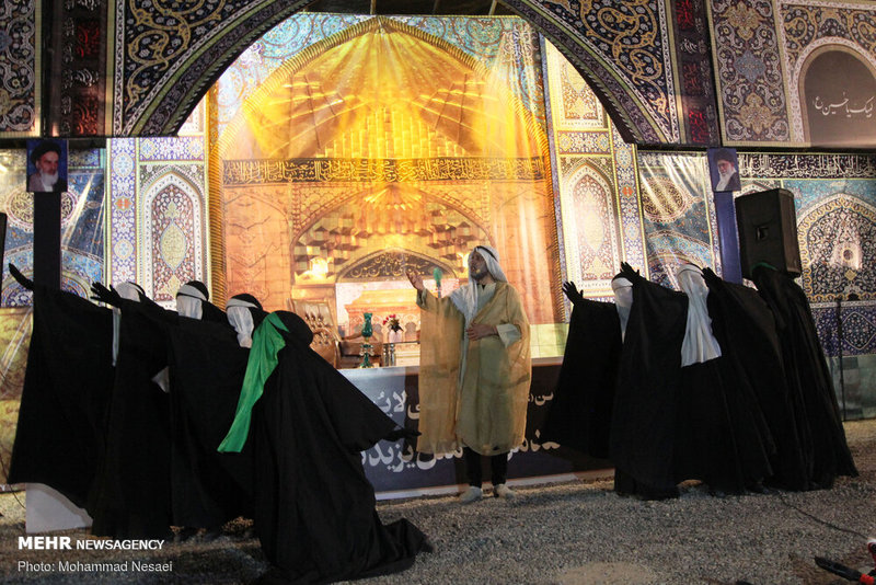 مراسم عزاداری شب چهارم محرم در بندرگز