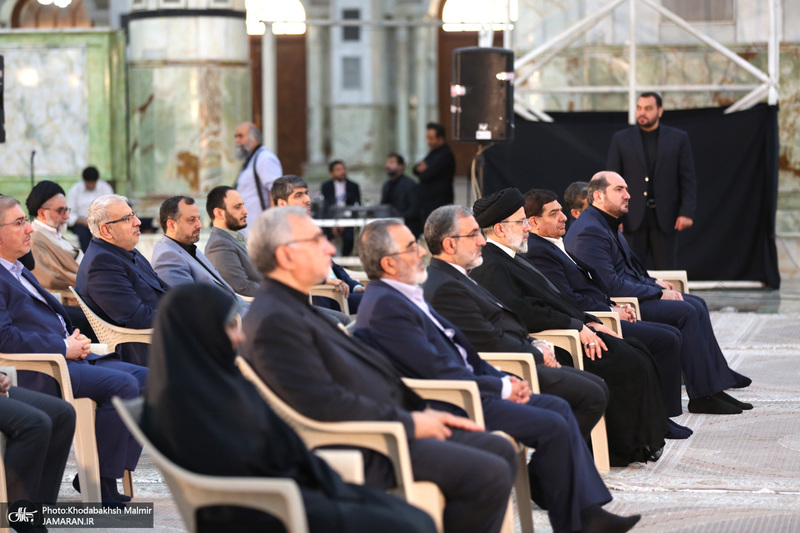 تجدید میثاق رئیس جمهور و اعضای دولت با آرمان های حضرت امام خمینی (س)