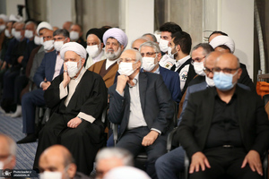 دیدار رمضانی مسئولان نظام با رهبر معظم انقلاب