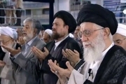 اقامه‌ی نماز عیدفطر به امامت مقام معظم رهبری در مصلی تهران