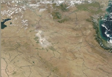 دریاچه ارومیه کاملا محو شد + عکس