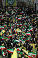 اجتماع باشکوه نوجوانان آرمانی لشکر قدس در حرم مطهر امام خمینی (س)