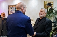 دیدار قالیباف با خانواده سه تن از شهدای پرواز اردیبهشت (14)