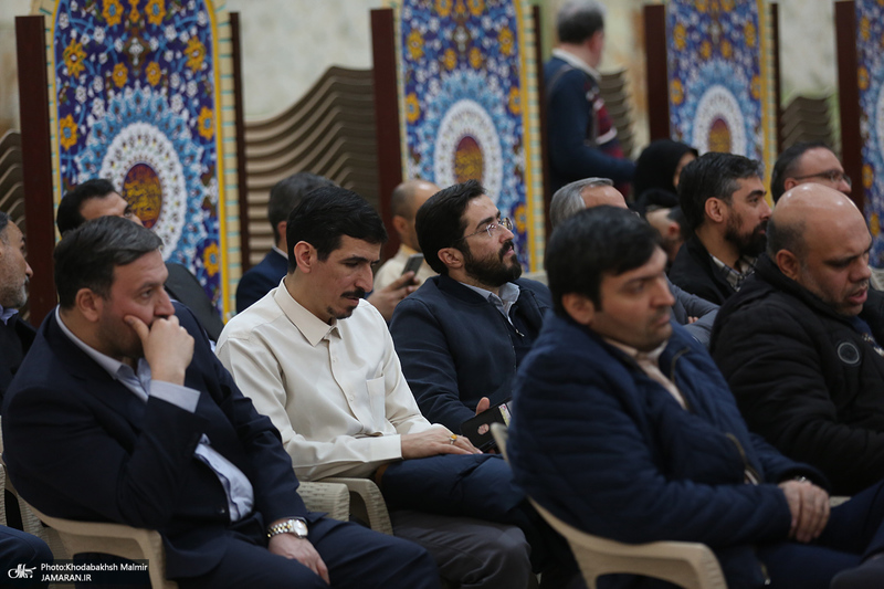 مراسم تجدید میثاق رئیس و نمایندگان مجلس شورای اسلامی با آرمان های امام خمینی (س)