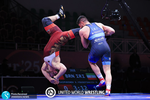 نتایج ملی پوشان ایران در کشتی آزاد قهرمانی آسیا| در انتظار ۳ طلا و ۲ برنز