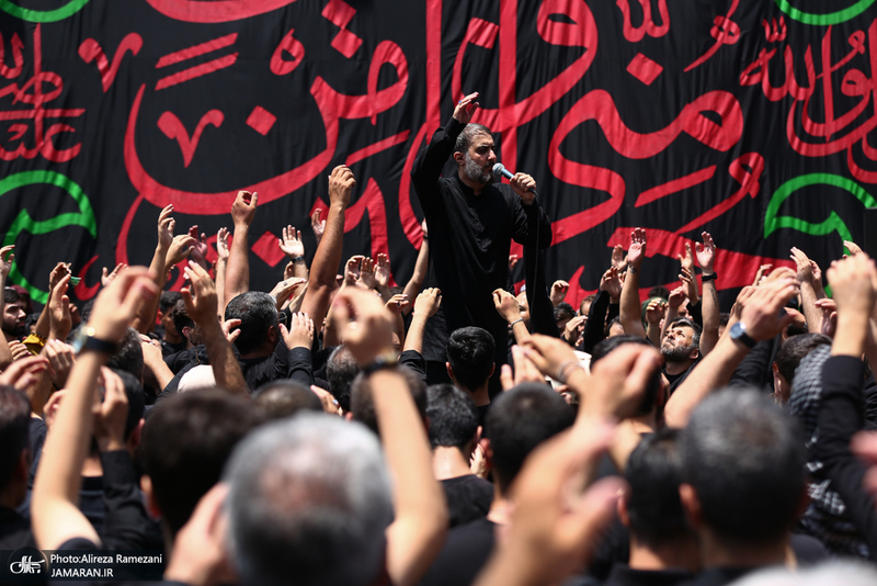 مراسم عزاداری روز تاسوعای حسینی (ع) در امام زاده صالح (ع)