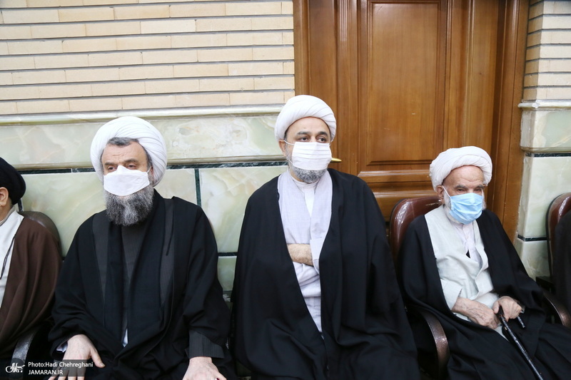 مراسم بزرگداشت همسر مرحوم آیت الله العظمی فاضل لنکرانی (ره)