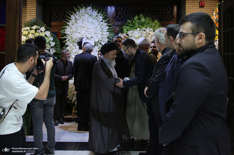 مراسم بزرگداشت مادر غلامعلی حدادعادل - 1