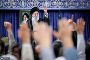 دیدار کارگزاران حج با رهبر معظم انقلاب
