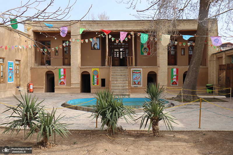 غبار روبی زادگاه حضرت امام خمینی در خمین