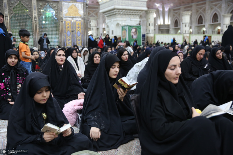 احیای شب بیست و سوم ماه رمضان در حرممطهر امام خمینی  (س) -1