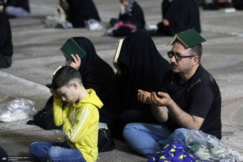 احیای شب نوزدهم ماه رمضان در حرم مطهر امام خمینی (س)