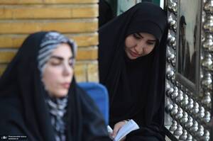 مراسم پرفیض دعای عرفه در قطعه ۲۹ بهشت زهرا(س)