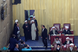 مراسم افتتاحیه دومین اجلاسیه رسمی مجلس خبرگان رهبری در دوره پنجم