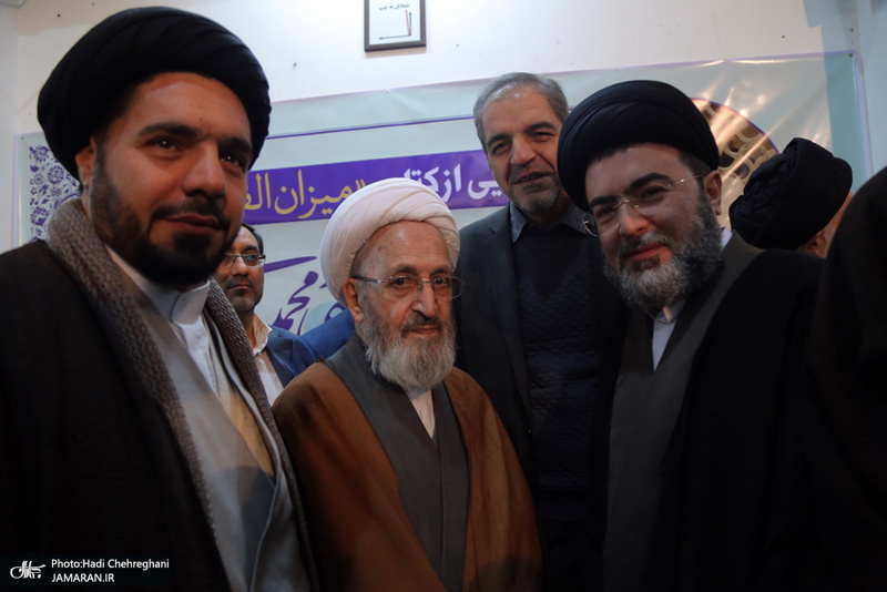 مراسم رونمایی از کتاب الفقاهه اثر آیت الله العظمی درچه ای  با حضور آیت الله سبحانی