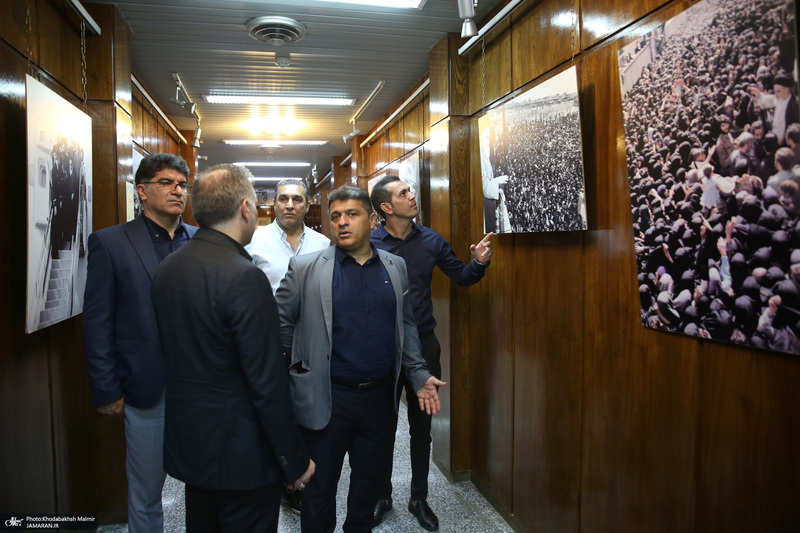 بازدید جمعی از ورزشکاران از جماران