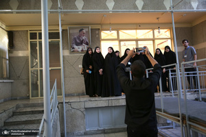 بازدید جمعی از دانش آموزان کشور بوسنی از جماران