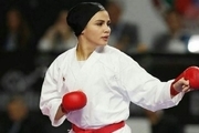 حضور سارا بهمنیار در مسابقات کاراته لیگ جهانی شیلی