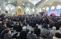 بزرگداشت شهادت حضرت علی بن محمدالباقر(ع)و شهدای منطقه مشهد اردهال با سخنرانی سید علی خمینی (1)