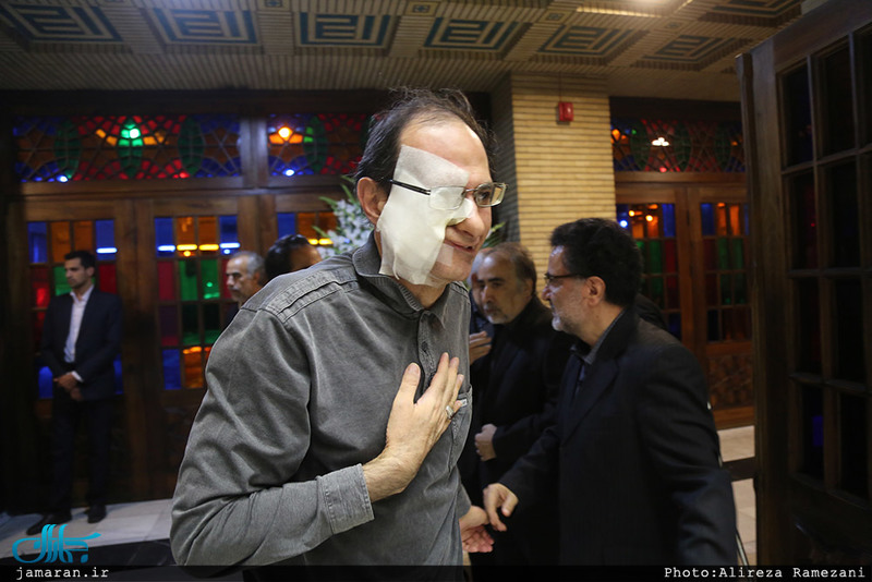 مراسم بزرگداشت پدر مصطفی تاجزاده در مسجد نور تهران