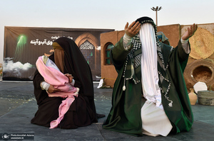 ویژه برنامه شهادت «بانوی آب و آینه» در جوار حرم مطهر امام خمینی (س)