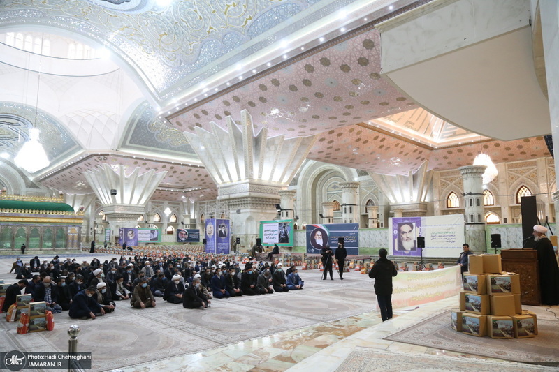 تجدید میثاق دبیرکل و کارکنان مجمع جهانی اهل بیت (ع) با آرمان های امام خمینی (س)‎‎