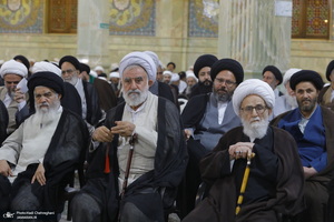 نشست دوره ای اساتید سطوح عالیه و خارج حوزه علمیه قم‎