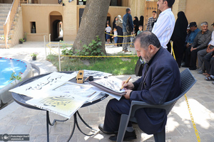 حال و هوای بیت تاریخی امام در خمین در روز 14 خرداد