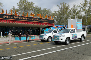 «رژه خدمت» ارتش جمهوری اسلامی ایران در تهران