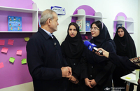 بازدید پزشکیان از مدرسه هوشمند فرزانگان یک شهریار (12)