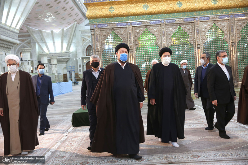 تجدید میثاق رئیس قوه قضاییه و مسئولان قضایی با آرمان‌های امام خمینی(س)