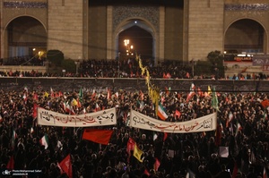 مراسم وداع با رهبر شهید انقلاب در مصلی تهران- 6