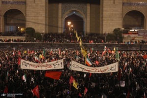 مراسم وداع با رهبر شهید انقلاب در مصلی تهران- 6