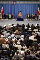 دیدار شرکت کنندگان در سی‌وششمین دوره مسابقات بین‌المللی قرآن با رهبر معظم انقلاب