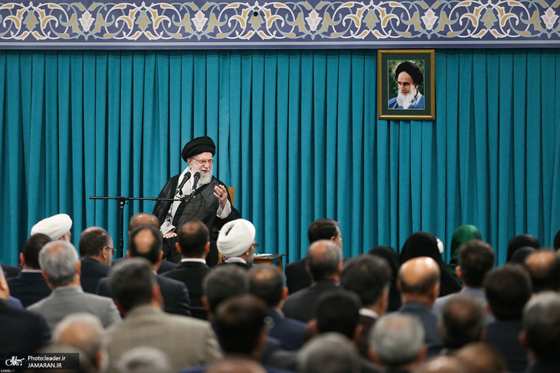 دیدار نمایندگان مجلس شورای اسلامی با رهبر معظم انقلاب