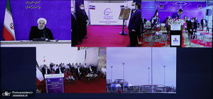 آغاز بهره برداری از سه طرح بزرگ ملی وزارت نفت با حضور رئیس جمهور