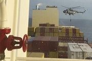توقیف کشتی مرتبط با رژیم صهیونیستی توسط سپاه در نزدیکی تنگه هرمز + فیلم