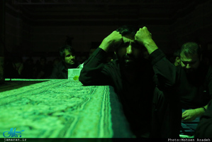 مراسم احیای شب بیست و یکم ماه مبارک رمضان در محضر استاد امجد