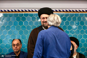 مراسم ختم برادر مرحوم آیت الله هاشمی رفسنجانی (ره)