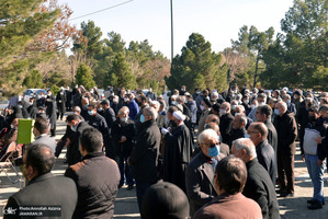 مراسم تشییع و خاکسپاری مرحوم حجت الاسلام و المسلمین سید رضا حسینی امین