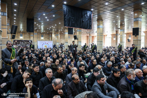 مراسم عزاداری شهادت امام رضا(ع) با سخنرانی شیخ حسین انصاریان
