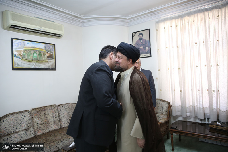 دیدار دبیر کل و جمعی از اعضای حزب همبستگی ایران اسلامی با سید حسن خمینی