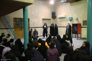 ورکشاپ هنر ی دانش آموزان هنرستان یادگار امام در حسینیه جماران