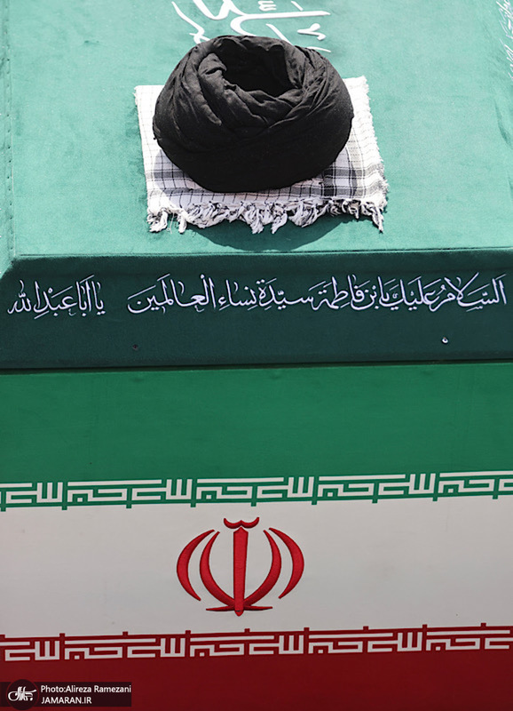 مراسم تشییع رهبر شهید
