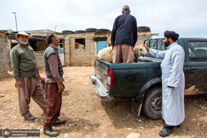 جمع آوری زکات در روستاهای جهرم