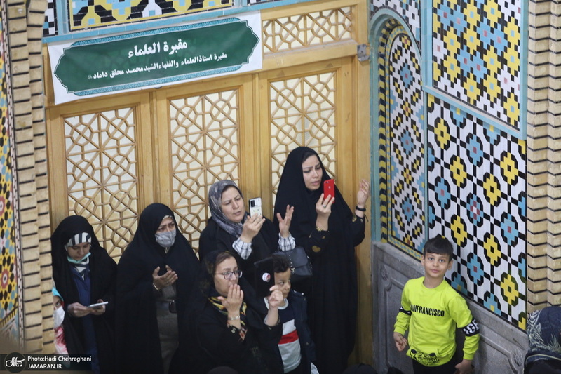 مراسم آغاز  سال 1401 در حرم کریمه اهل بیت (ع)‎