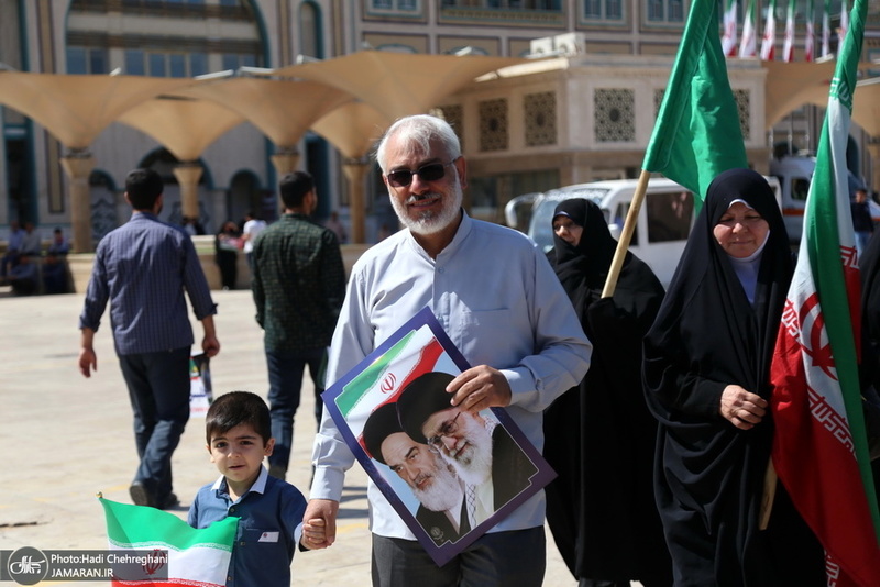 راهپیمایی باشکوه روز جهانی قدس در قم - 6