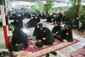 مراسم احیای شب بیست و سوم ماه رمضان در گلزار شهدای قم