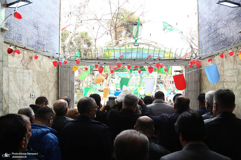 مراسم تشییع پیکر سردار حاج رضا خانی